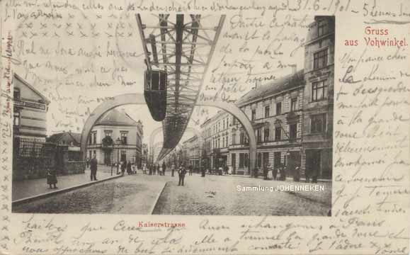 Kaiserplatz auf einer Postkarte von 1901