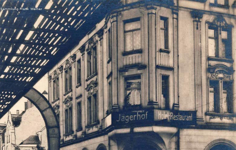 Hotel Restaurant Jägerhof 1920er Jahre (Sammlung Frank Werner)