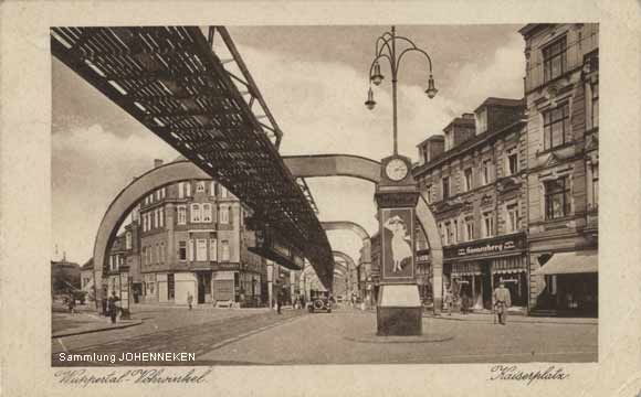 Kaiserplatz in Vohwinkel um 1922