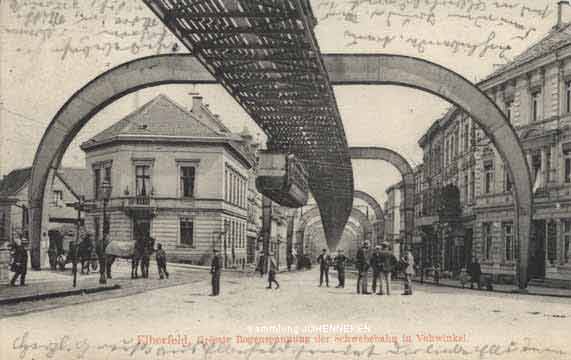 Kaiserplatz in Vohwinkel um 1906