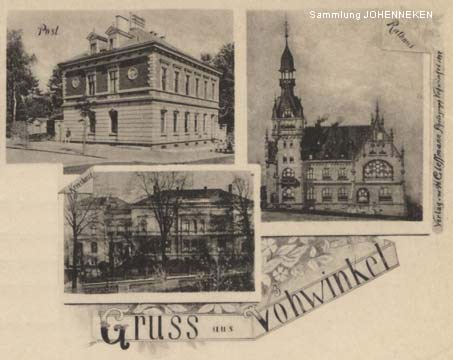 Gruss aus Vohwinkel auf einer Postkarte um 1897