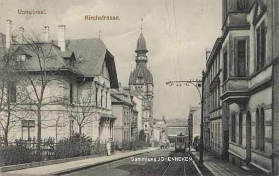Das Rathaus Vohwinkel um 1910 (Sammlung Udo Johenneken)