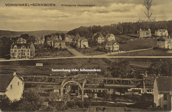 Villenpartie Hammerstein um 1910 (Sammlung Udo Johenneken)