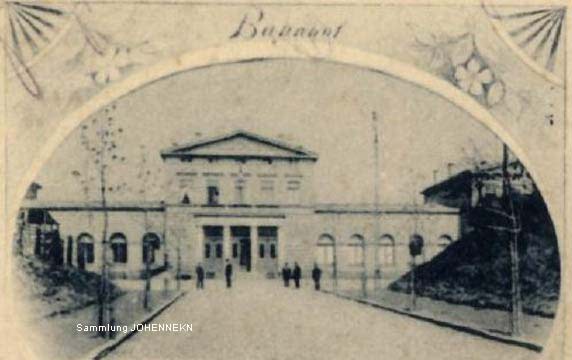 Alter Bahnhof Vohwinkel auf einer Postkarte von 1900 (Sammlung Udo Johenneken)