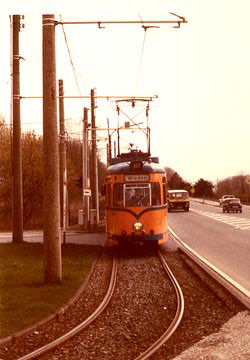 Straßenbahn bei Wieden (Foto Dieter Kraß)