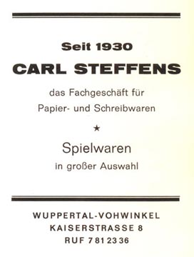 Carl Steffens 1967 (Sammlung Dieter Kraß)