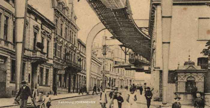 Königsstraße in Vohwinkel 1902